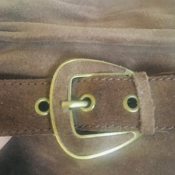 Brien knee  genuine high-suede boots Size 8 1/2 - Picture 5 of 8